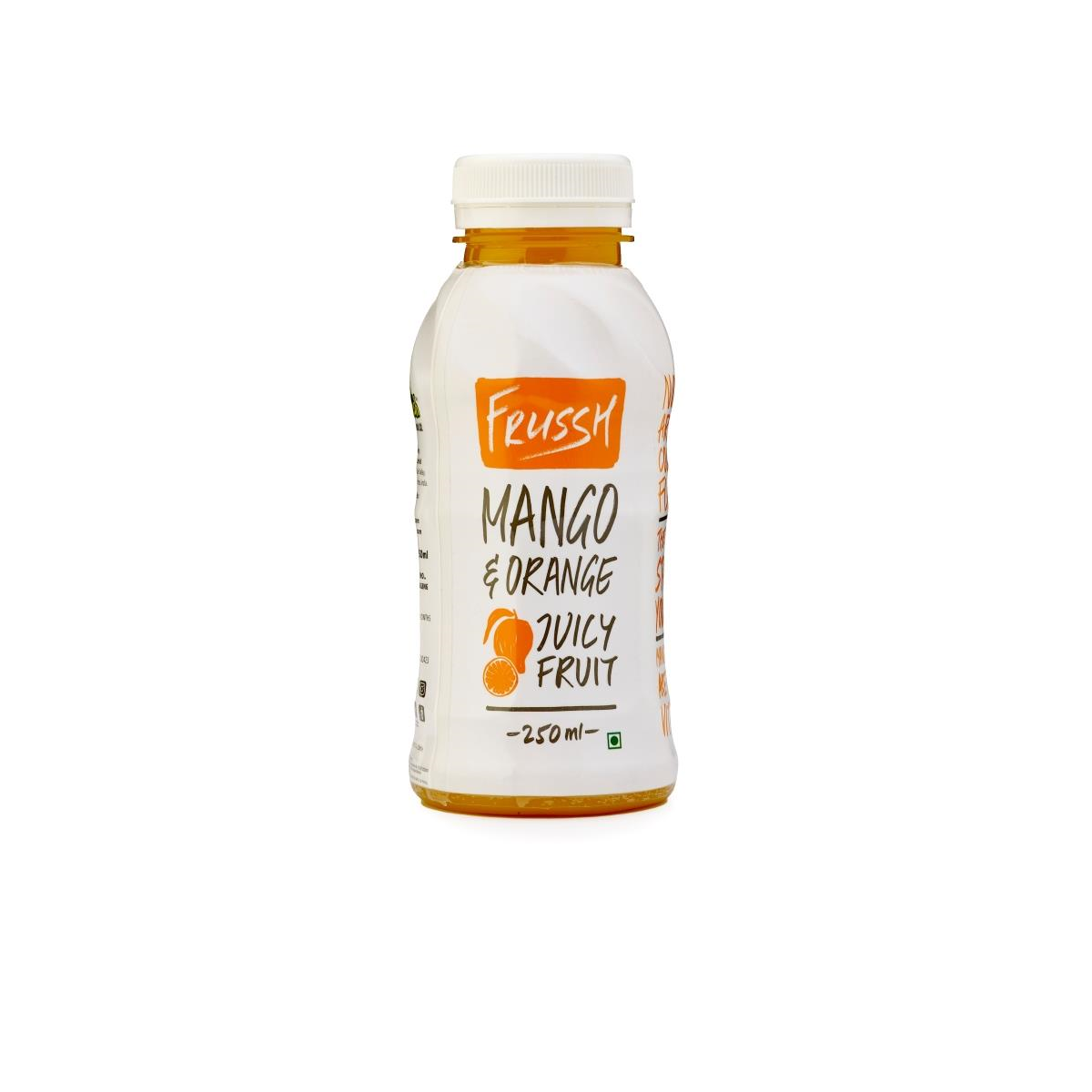 FRUSSH Orange Mango Juice – 250ml (Pack of 8)