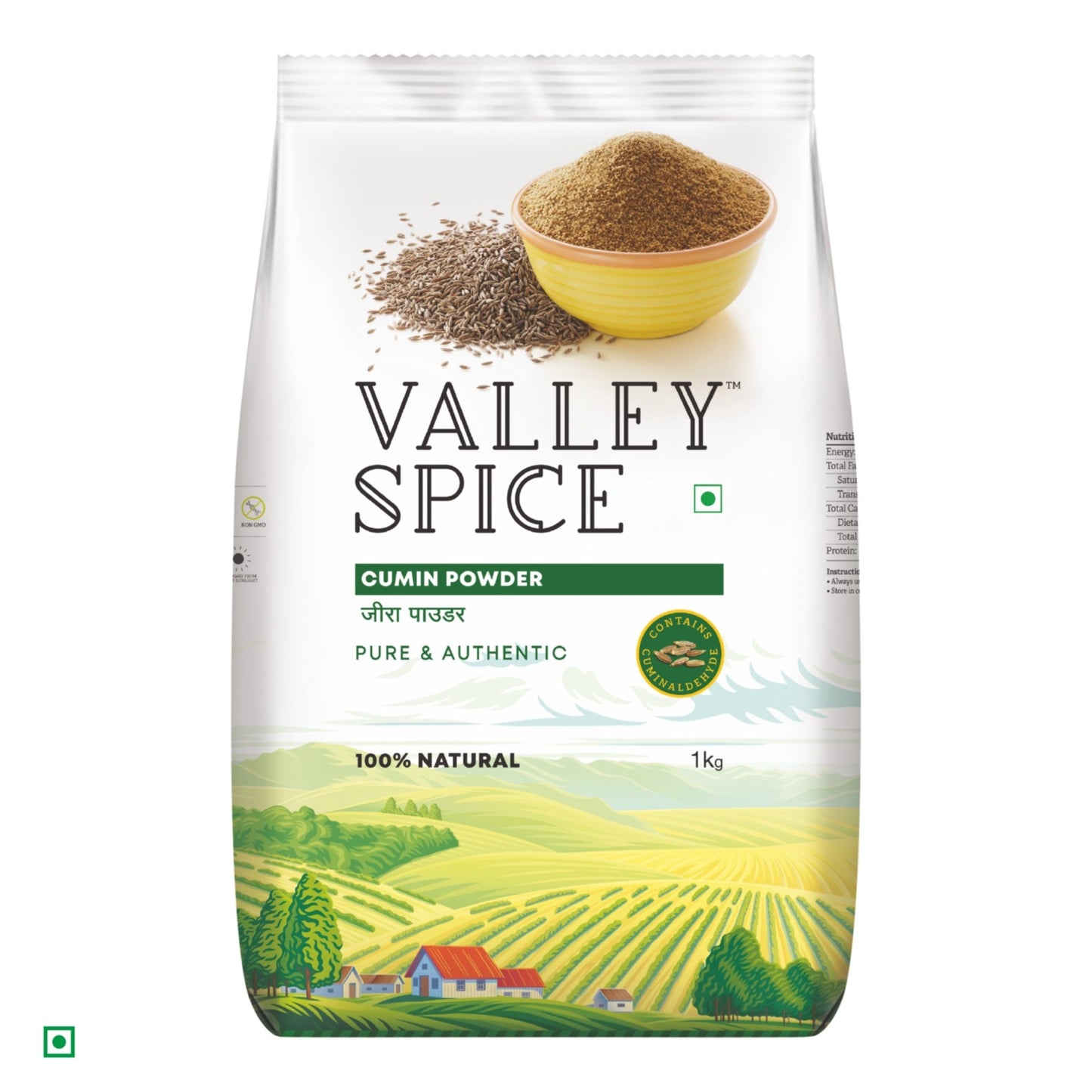 Valley Spice Cumin Powder – 100g (Pack of 2) - Jain Farm Fresh Foods Ltd
