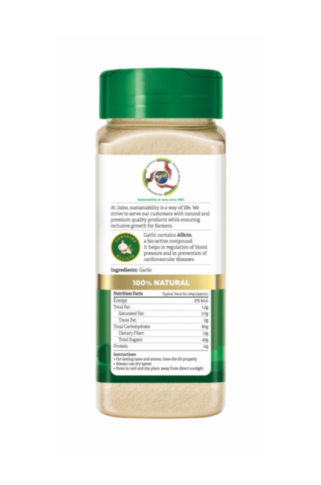 Valley Spice Garlic Powder – 100g (Pack of 2) - Jain Farm Fresh Foods Ltd