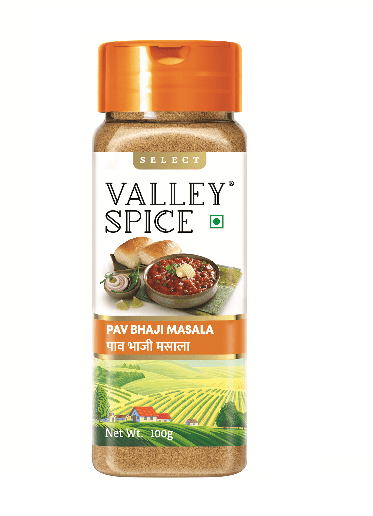 Valley Spice Pav Bhaji Masala - 100g (Pack of 2) - Jain Farm Fresh Foods Ltd
