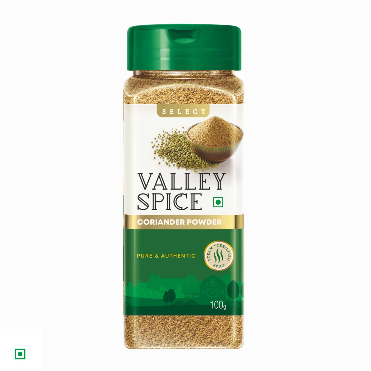 Valley Spice Coriander Powder – 100g (Pack of 2)