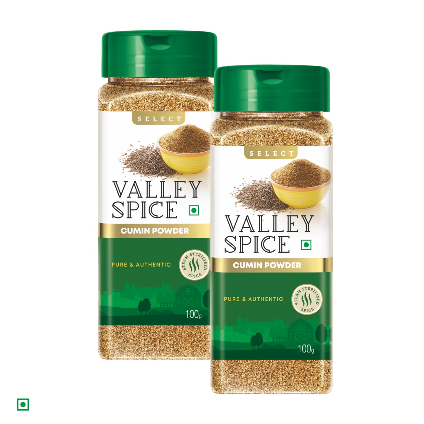 Valley Spice Cumin Powder – 100g (Pack of 2)