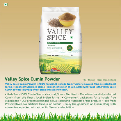 Valley Spice Cumin Powder – 100g (Pack of 2)