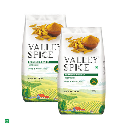 Valley Spice Turmeric Powder - 100g (Pack of 2)