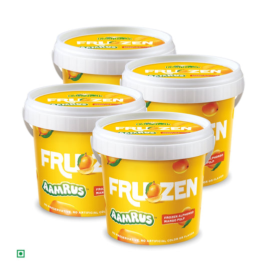FRUZEN Alphonso Mango Pulp - Jain Farm Fresh Foods Ltd