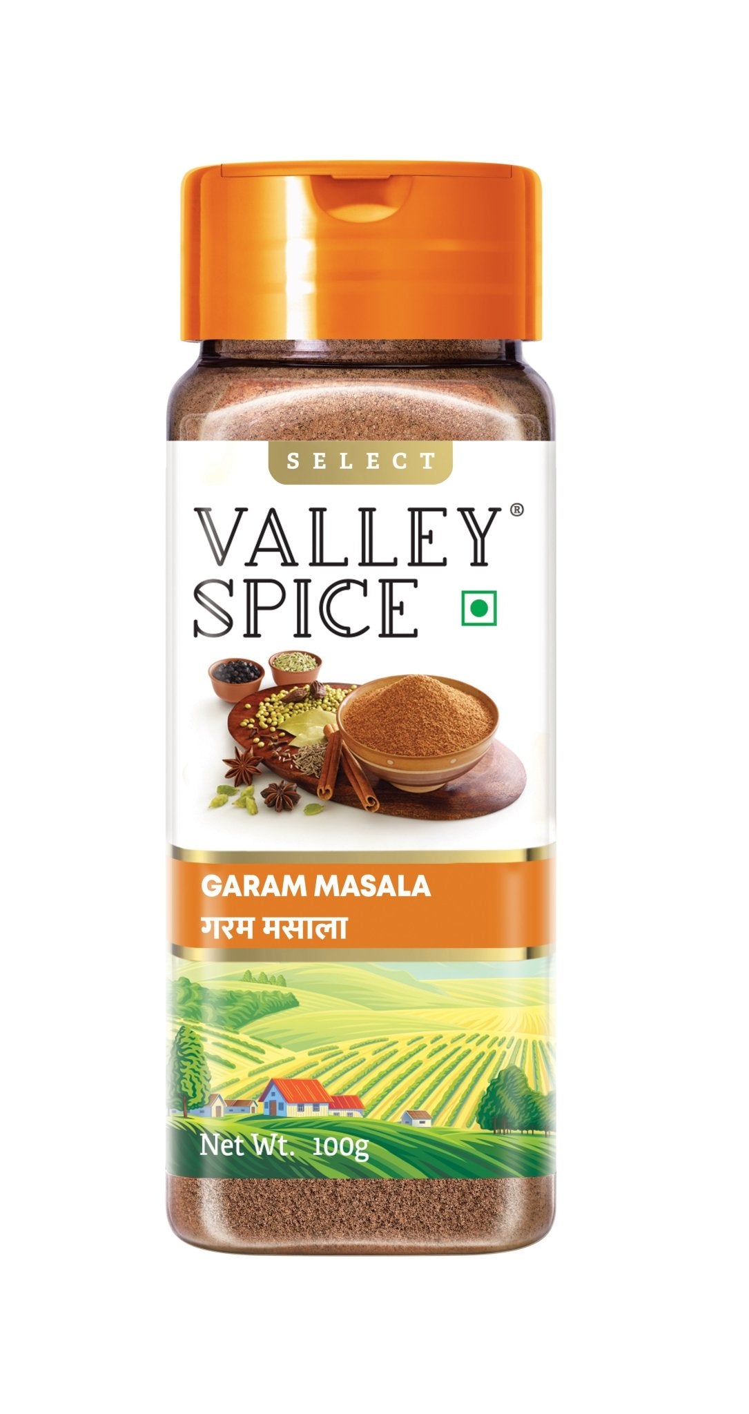 Valley Spice Garam Masala Powder –100g (Pack of 2) |Garam Masala Powder |Natural |100g x 2 – PET Bottle - Jain Farm Fresh Foods Ltd