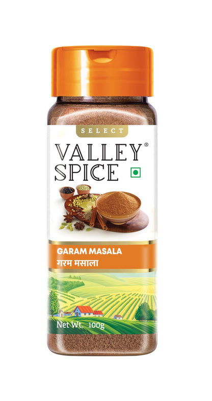 Valley Spice Garam Masala Powder –100g (Pack of 2) |Garam Masala Powder |Natural |100g x 2 – PET Bottle - Jain Farm Fresh Foods Ltd