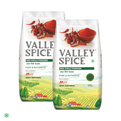 Valley Spice Red Chilli Powder (Mild & Bright) - Jain Farm Fresh Foods Ltd